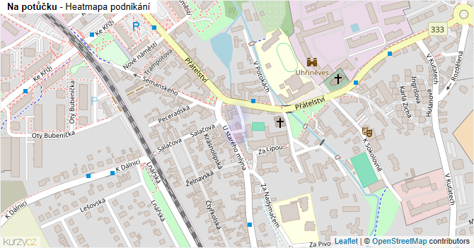 Na potůčku - mapa podnikání