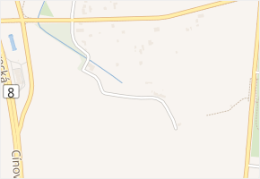 Na pramenech v obci Praha - mapa ulice