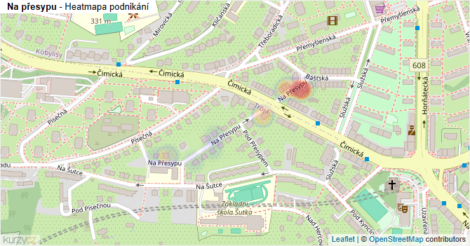 Na přesypu - mapa podnikání