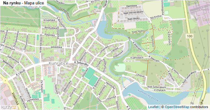 Na rynku - mapa ulice