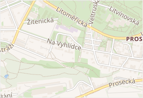 Na samotě v obci Praha - mapa ulice