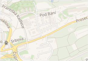 Na Šedivé v obci Praha - mapa ulice