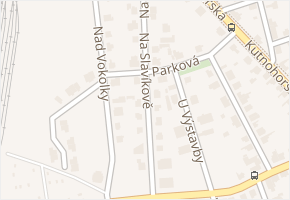 Na Slavíkově v obci Praha - mapa ulice