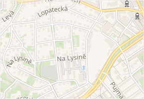 Na sypčině v obci Praha - mapa ulice