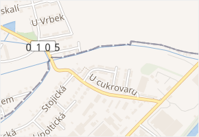 Na Tykačce v obci Praha - mapa ulice