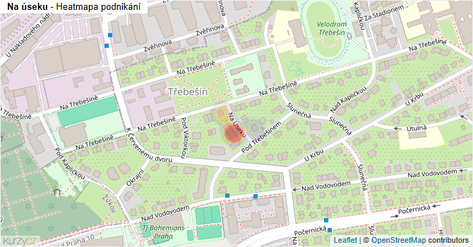 Na úseku - mapa podnikání