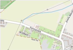 Na Vojtěšce v obci Praha 13 - mapa ulice