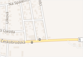 Na Vydrholci v obci Praha 3 - mapa ulice