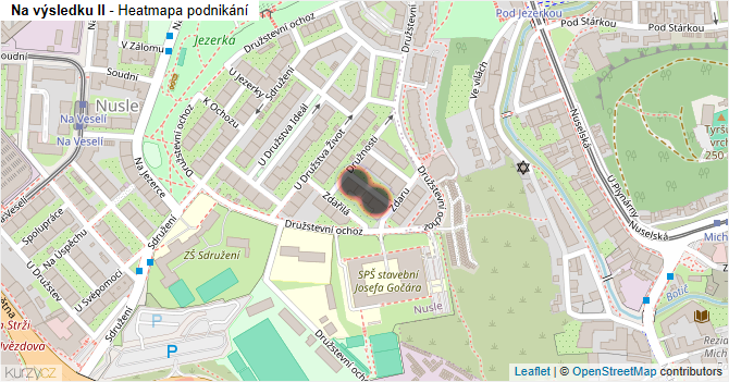 Na výsledku II - mapa podnikání