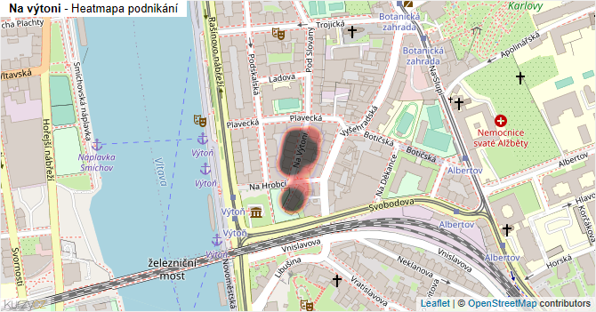 Na výtoni - mapa podnikání