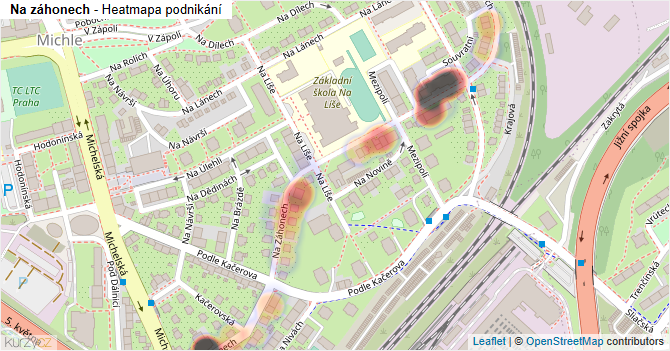 Na záhonech - mapa podnikání