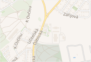 Nad Akcízem v obci Praha - mapa ulice