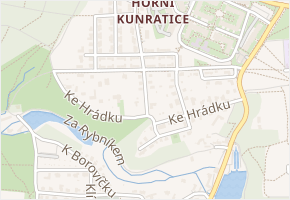 Nad Belvederem v obci Praha - mapa ulice
