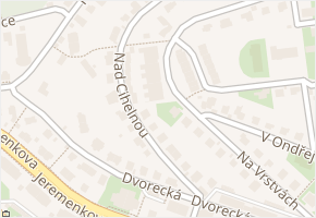 Nad cihelnou v obci Praha 6 - mapa ulice