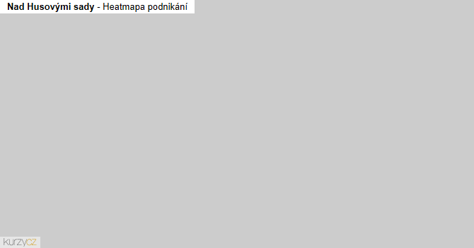 Nad Husovými sady - mapa podnikání