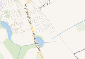 Nad Jordánkem v obci Praha - mapa ulice