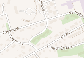 Nad kapličkou v obci Praha - mapa ulice