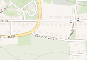 Nad Krocínkou v obci Praha 12 - mapa ulice