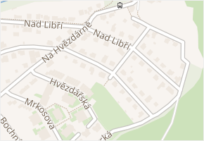 Nad Libří v obci Praha 18 - mapa ulice