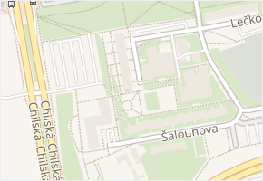 Nad Opatovem v obci Praha - mapa ulice