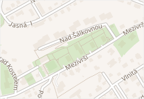 Nad Šálkovnou v obci Praha 11 - mapa ulice