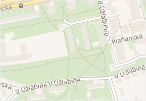 Nad úžlabinou v obci Praha 2 - mapa ulice