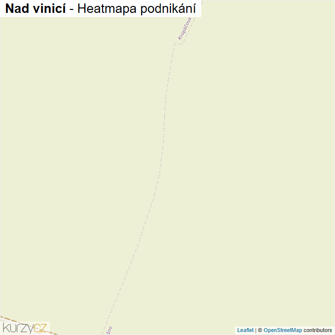 Mapa Nad vinicí - Firmy v ulici.