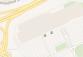 Nákupní v obci Praha - mapa ulice
