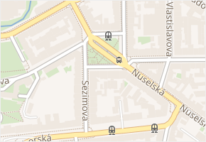 náměstí Bratří Synků v obci Praha - mapa ulice