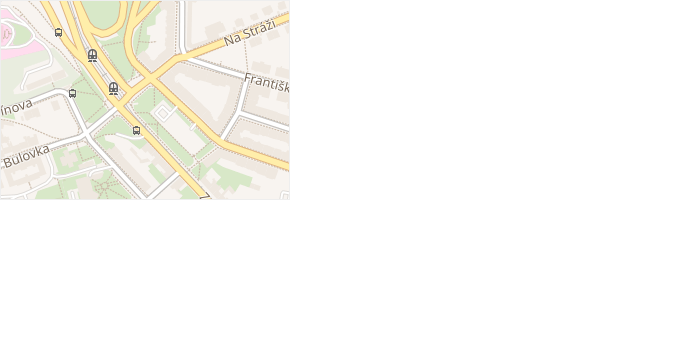 náměstí Na stráži v obci Praha 9 - mapa ulice