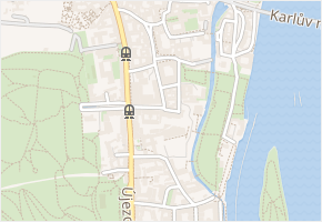 Nebovidská v obci Praha 21 - mapa ulice