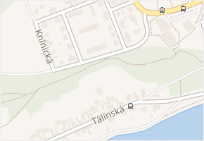 Nedvědická v obci Praha - mapa ulice