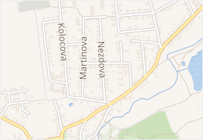 Nezdova v obci Praha - mapa ulice