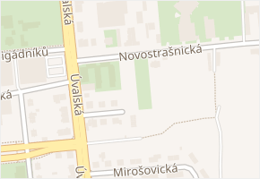 Novostrašnická v obci Praha 8 - mapa ulice