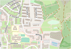 Obtočná v obci Praha - mapa ulice