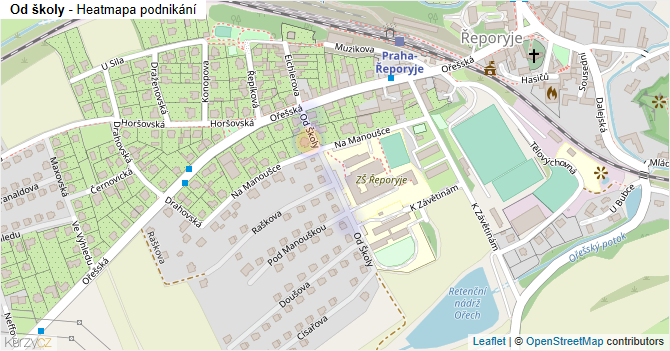 Od školy - mapa podnikání