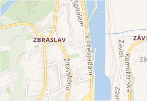 Opata Konráda v obci Praha 1 - mapa ulice