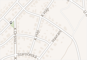 Otvovická v obci Praha 2 - mapa ulice