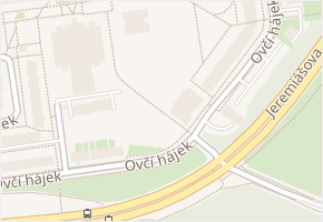 Ovčí hájek v obci Praha - mapa ulice