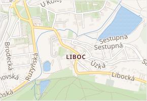 Pelikánova v obci Praha 4 - mapa ulice