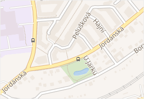 Pelušková v obci Praha - mapa ulice