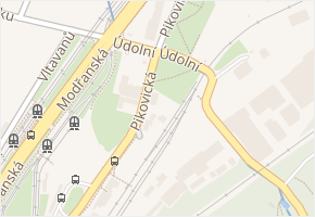 Pikovická v obci Praha 8 - mapa ulice