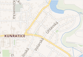 Ploučnická v obci Praha - mapa ulice