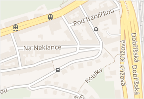 Pod Brentovou v obci Praha 6 - mapa ulice