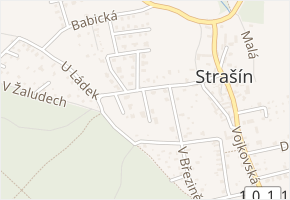 Pod Březinou v obci Praha 11 - mapa ulice