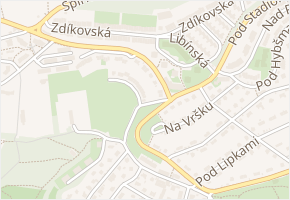 Pod Císařkou v obci Praha - mapa ulice