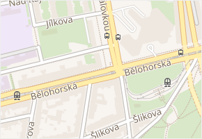 Pod Královkou v obci Praha - mapa ulice