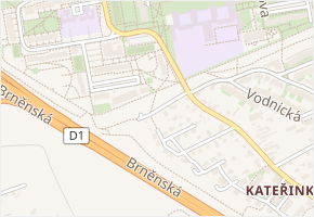 Pod napětím v obci Praha - mapa ulice