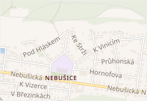 Pod novou školou v obci Praha - mapa ulice