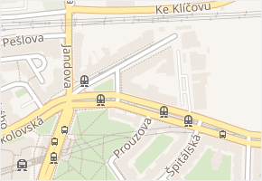 Pod pekárnami v obci Praha - mapa ulice